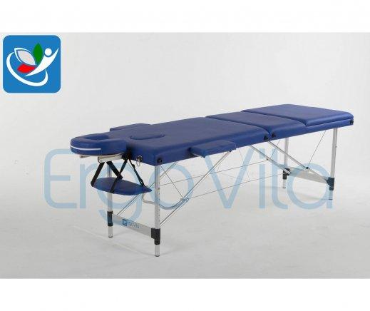Складной массажный стол ErgoVita Classic Alu Plus (синий) - фото 4 - id-p67233350