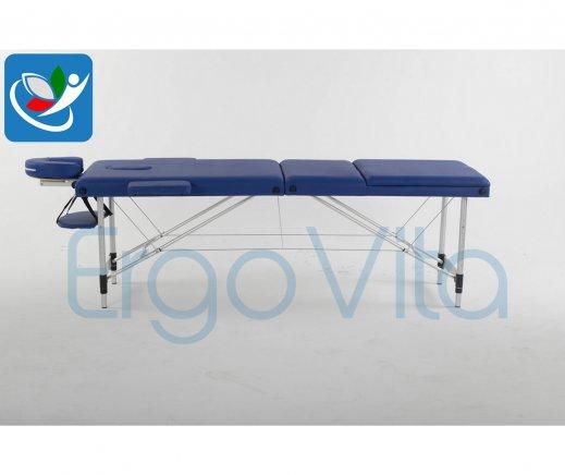 Складной массажный стол ErgoVita Classic Alu Plus (синий) - фото 5 - id-p67233350