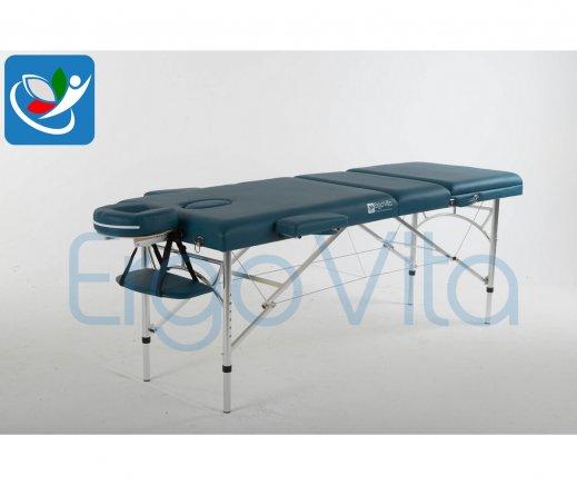 Складной массажный стол ErgoVita Master Alu Plus (сине-зеленый) - фото 3 - id-p67233538