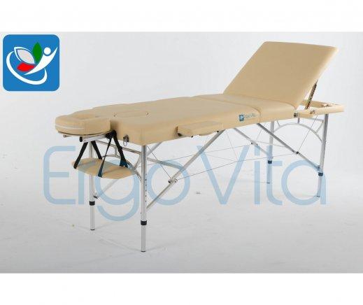 Складной массажный стол ErgoVita Master Alu Plus (бежевый) - фото 2 - id-p67233549
