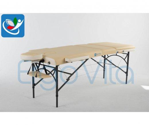 Складной массажный стол ErgoVita Master Alu Comfort Plus (бежевый+кремовый) - фото 3 - id-p67233570