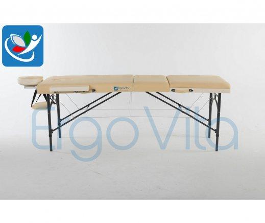 Складной массажный стол ErgoVita Master Alu Comfort Plus (бежевый+кремовый) - фото 4 - id-p67233570