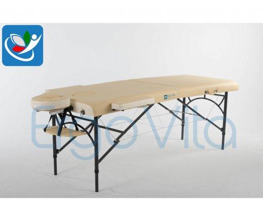 Складной массажный стол ErgoVita Master Alu Comfort (бежевый+кремовый) - фото 2 - id-p67233598