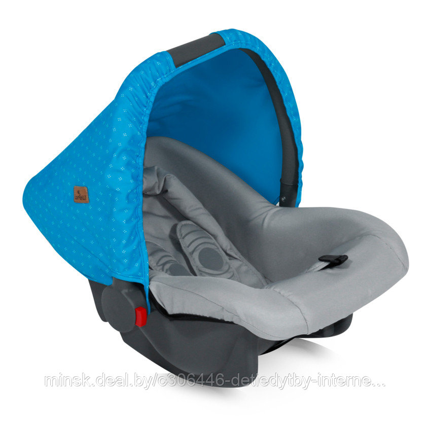 Автокресло 0-10 кг Lorelli Bodyguard Blue Grey Hello Bear