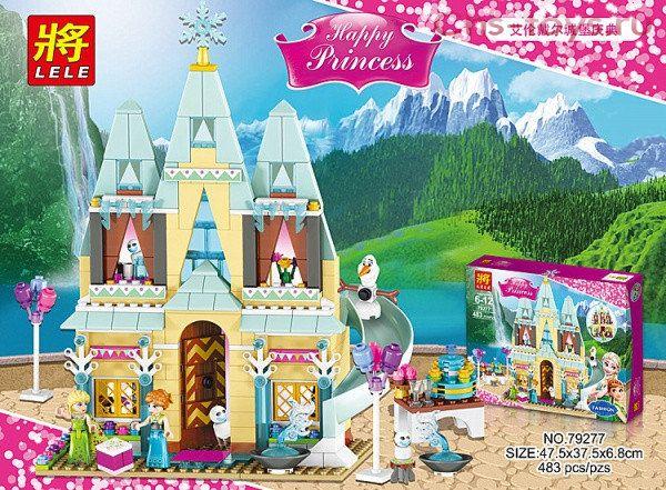 Конструктор Lele Happy Princess "Праздник в замке Эренделл" 79277 (Реплика Lego 41068) 483 дет. - фото 2 - id-p67271487
