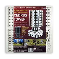 Cedrus Tower. Сборная модель здания. Настольная игра