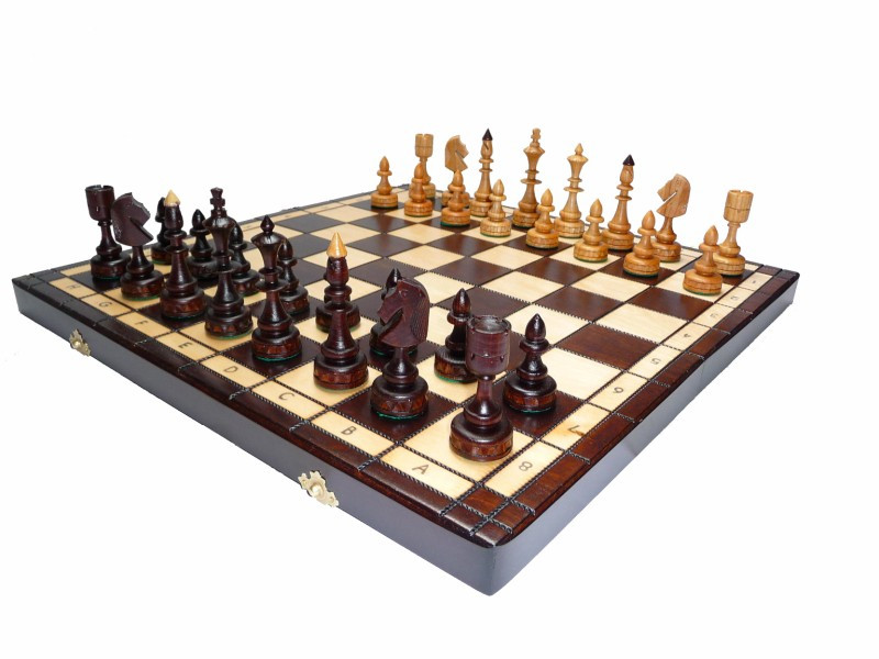 Шахматы ручной работы "Индийские малые" 123 , 46*46 см, Madon , Польша - фото 2 - id-p67316613