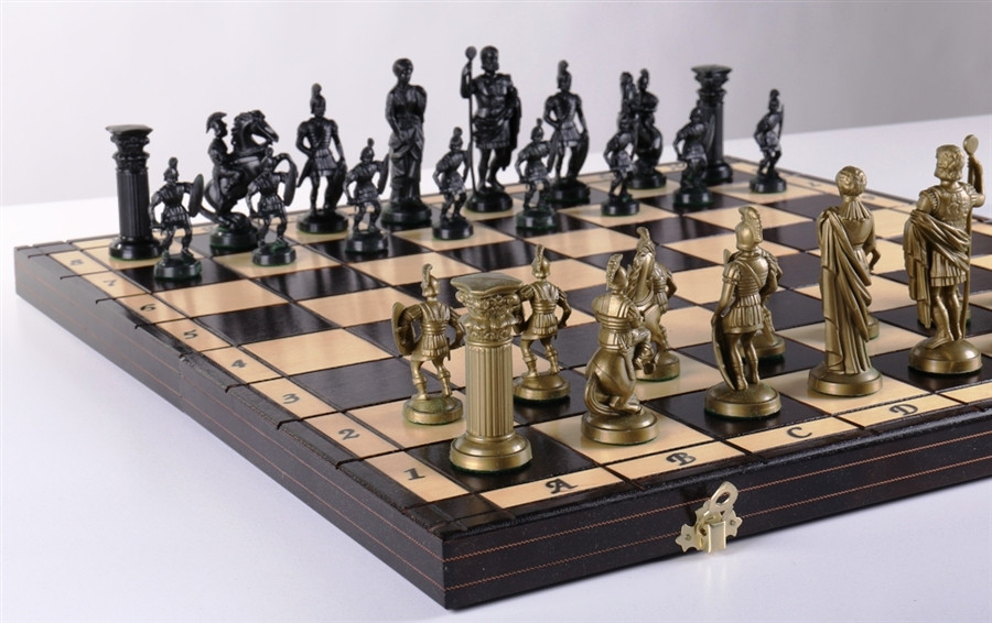 Шахматы ручной работы "Спарта" 139 , 49*49, Madon , Польша - фото 2 - id-p67316897