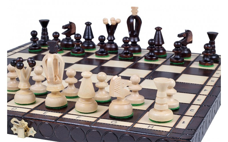 Шахматы ручной работы "Королевские средние" 112 , 35*35 см, Madon , Польша - фото 1 - id-p67316246