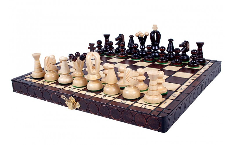 Шахматы ручной работы "Королевские малые" 113 , 29*29, Madon , Польша - фото 2 - id-p67316458