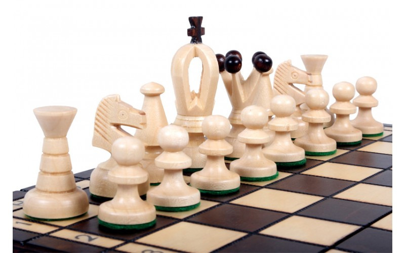 Шахматы ручной работы "Королевские малые" 113 , 29*29, Madon , Польша - фото 3 - id-p67316458
