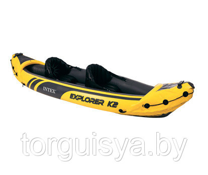 Надувная лодка-каяк Explorer K2 Intex (Интекс) 68307NP - фото 1 - id-p67322775