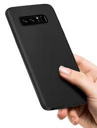   Чехол-накладка для Samsung Galaxy Note 8 (силикон) черный