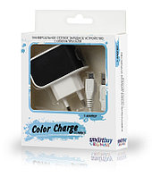 Сетевое зарядное устройство SmartBuy Color Charge Combo 2.1А + кабель microusb (SBP-8060)
