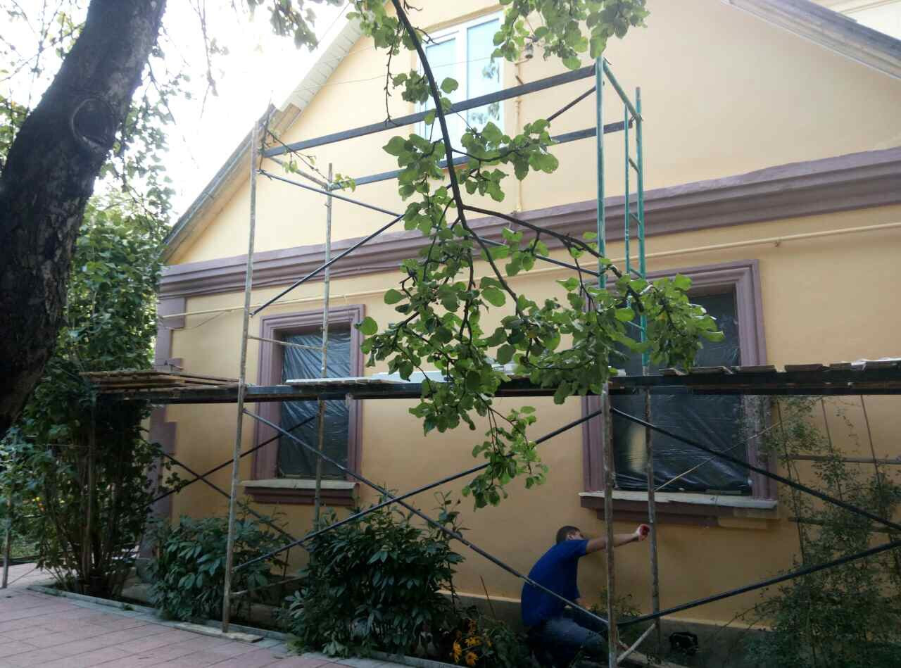 Реставрация фасадов частных загородных домов