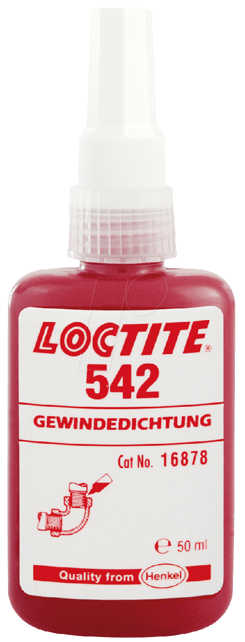 Герметик Loctite 542 уплотнитель резьбовых соединений текучий 50 мл. - фото 1 - id-p67343783