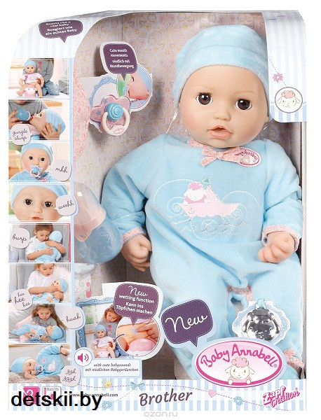 Кукла мальчик Baby Annabell 43 см Zapf Creation 794654 - фото 1 - id-p67343867