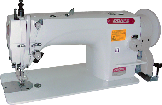 Промышленная швейная машина BRUCE 6380 одноигольная стачивающая для тяжелых материалов - фото 1 - id-p67345176