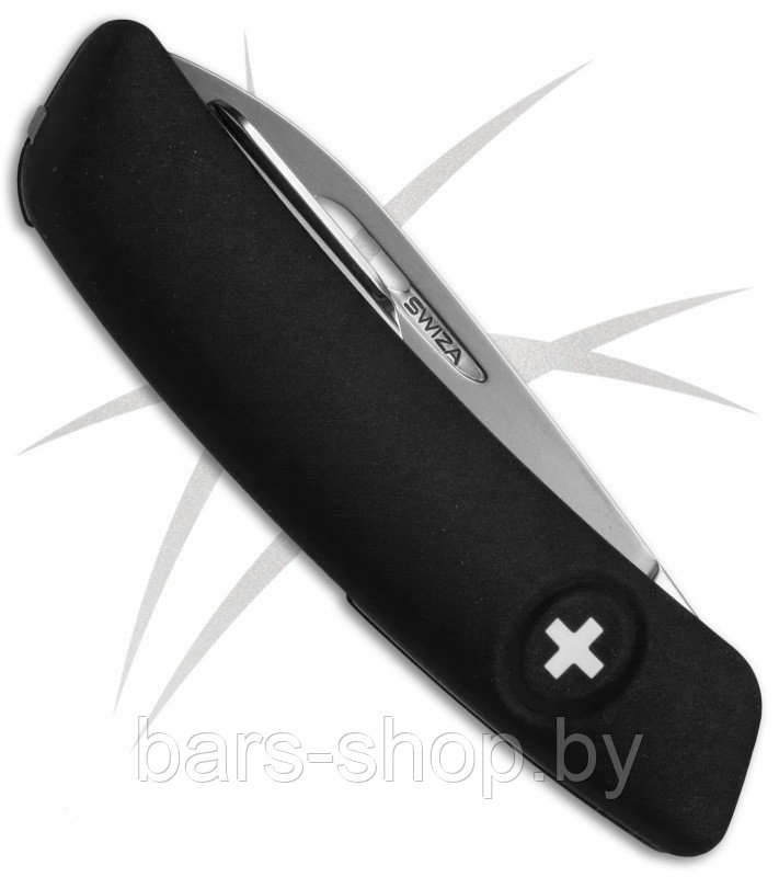 Нож Swiza D02 75 мм, черный, 6 функций, с фиксатором лезвия - фото 3 - id-p67347921