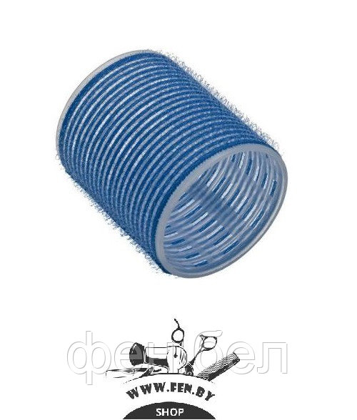 Бигуди-липучки PROFI line R-VTR-15, голубые, d55мм., 6шт. - фото 1 - id-p67348654