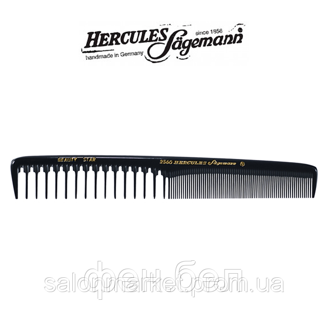 Расческа Hercules каучуковая BEAUTY STAR комбинированная - фото 1 - id-p67349152