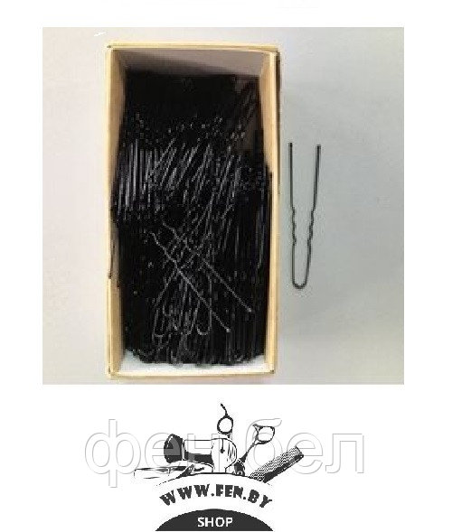 Шпильки для волос "DAMA" (50мм., 250гр., черные) - фото 1 - id-p67349621