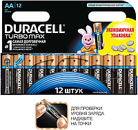 DURACELL TurboMax LR6/MX1500 12BP АА Батарейка щелочной элемент питания