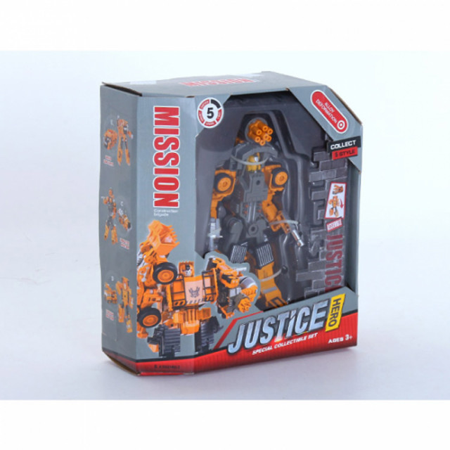 Металлический робот-машина Justice Hero SY6078B (5 видов) - фото 2 - id-p67351012