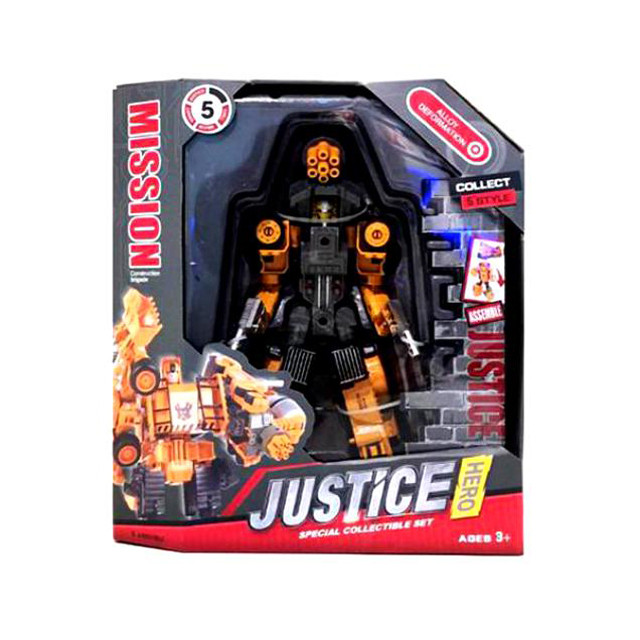 Металлический робот-машина Justice Hero SY6078B (5 видов) - фото 3 - id-p67351012