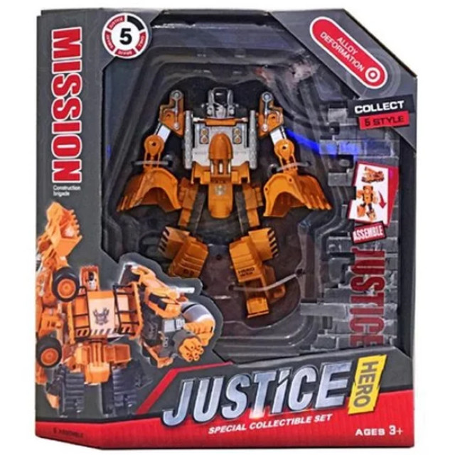 Металлический робот-машина Justice Hero SY6078B (5 видов) - фото 5 - id-p67351012