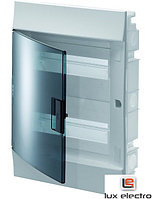 ABB MISTRAL41F 24M (2х12), прозрачная дверь, IP30 электрощит встраиваемый