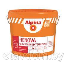 Краска Alpina ВД-ВАЭ Alpina EXPERT Renova, белая,15 л / 22,5 кг