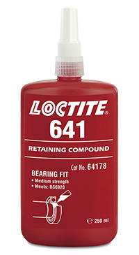 Фиксатор Loctite 641 цилиндрических соединений, средней прочности, медленный 50 мл