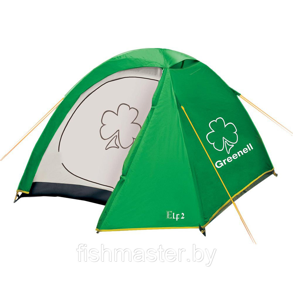 2-х местная палатка Эльф 2 V3, зелёный