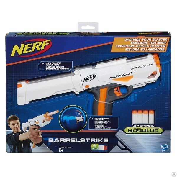 Hasbro Nerf МОДУЛУС C0389 НЁРФ БЛАСТЕР-АКСЕССУАР - фото 2 - id-p67366510