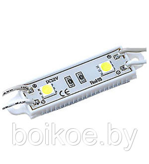 Модуль SMD5050-2 12V 0,48W IP65 White - фото 1 - id-p67381107