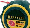 Рулетка KRAFTOOL Grand-Nylon, 8м, фото 2