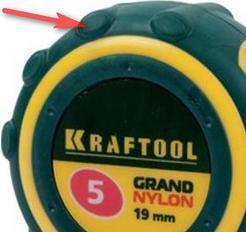 Рулетка KRAFTOOL Grand-Nylon, 5м