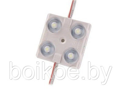 Светодиодный модуль SMD2835-4 170гр. 12V 1,2W IP65 140lm Cold White