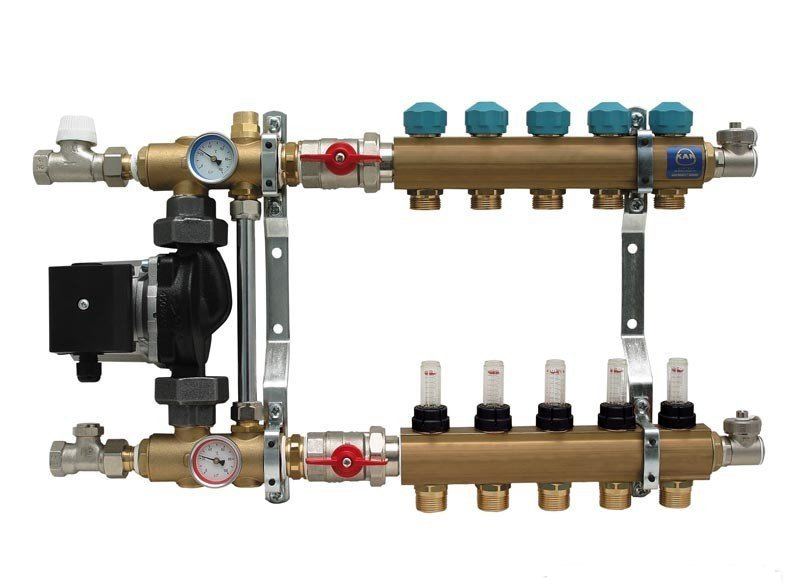 Распределитель KAN-therm  3-х контурный серии 77A