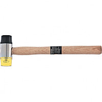 Молоток рихтовочный, бойки 35 мм, комбинированная головка, деревянная ручка// SPARTA 108305