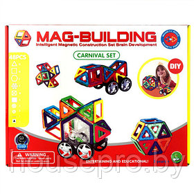 Конструктор магнитный Mag-building (48 деталей)