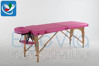 Складной массажный стол ErgoVita Classic (розовый), фото 3