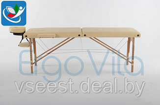 Складной массажный стол ErgoVita Classic (бежевый), фото 2