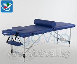 Складной массажный стол ErgoVita Classic Alu (синий)