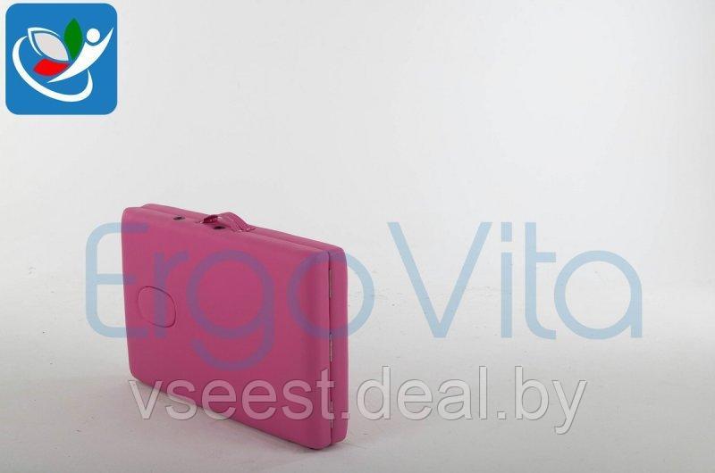 Складной массажный стол ErgoVita Classic Alu (розовый) - фото 4 - id-p67466846