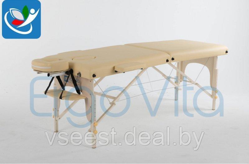 Складной массажный стол ErgoVita Master (бежевый) - фото 3 - id-p67466851