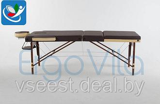 Складной массажный стол ErgoVita Master Comfort Plus (коричневый+бежевый), фото 3