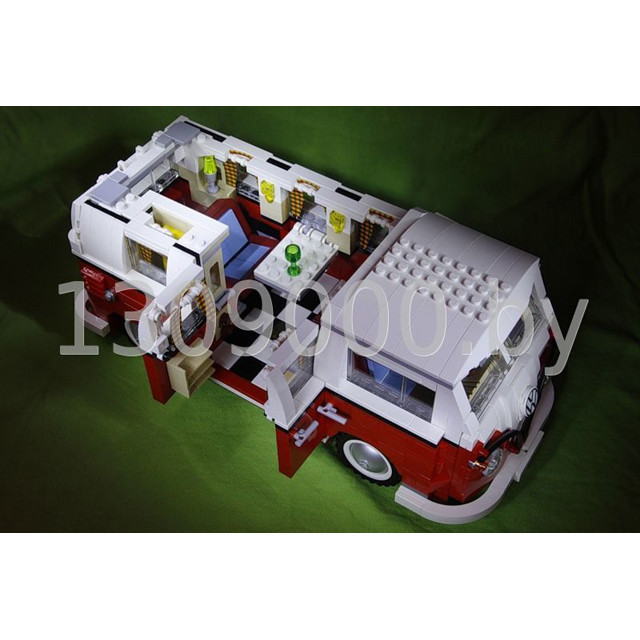 Конструктор 21001 Lepin Creator Автобус Фольксваген Т1 Camper Van (аналог LEGO Creator 10220) 1354 деталей - фото 4 - id-p67467932