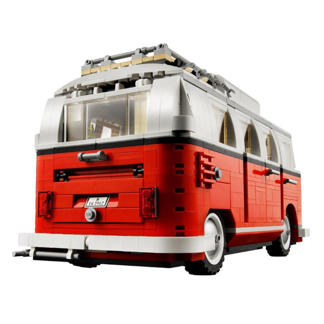 Конструктор 21001 Lepin Creator Автобус Фольксваген Т1 Camper Van (аналог LEGO Creator 10220) 1354 деталей - фото 5 - id-p67467932